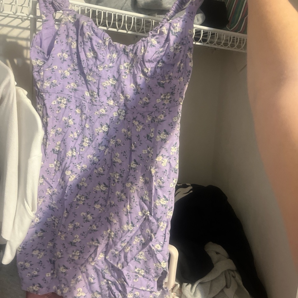 Aeropostale Lavender Floral Dress